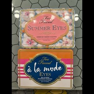 Toofaced eyeshadow palettes